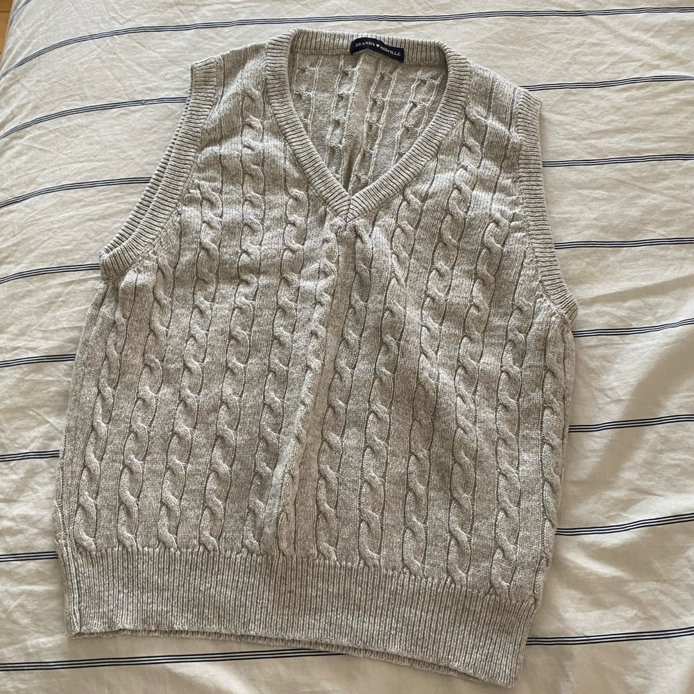 Grey Marlena sweater vest